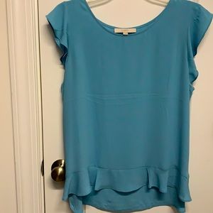 Women’s cap sleeve blouse by LOFT size XL